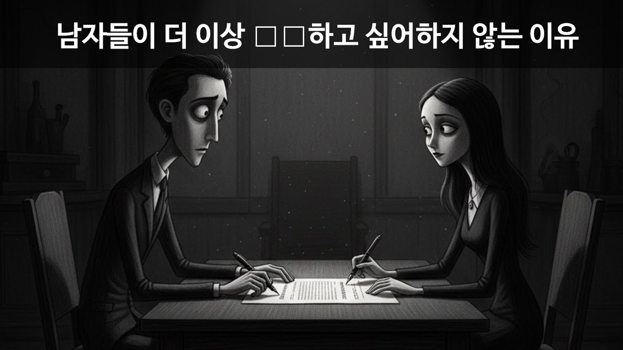 한국 남자들이 더 이상 결혼하고 싶어하지 않는 이유