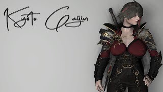 Skyrim Armor MOD - Rose Noir Armor