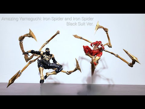 Amazing Yamaguchi: Iron Spider AND Iron Spider Black Suit Ver