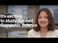 Study applied computer science at kdg