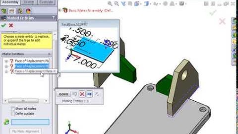 05 Troubleshooting Mates   05 Replace Mate Entities