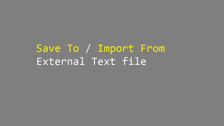 Simplest Way To JavaFX - 7-  Creating Simple Text Editor -Part 2- Import/-SaveTo External file