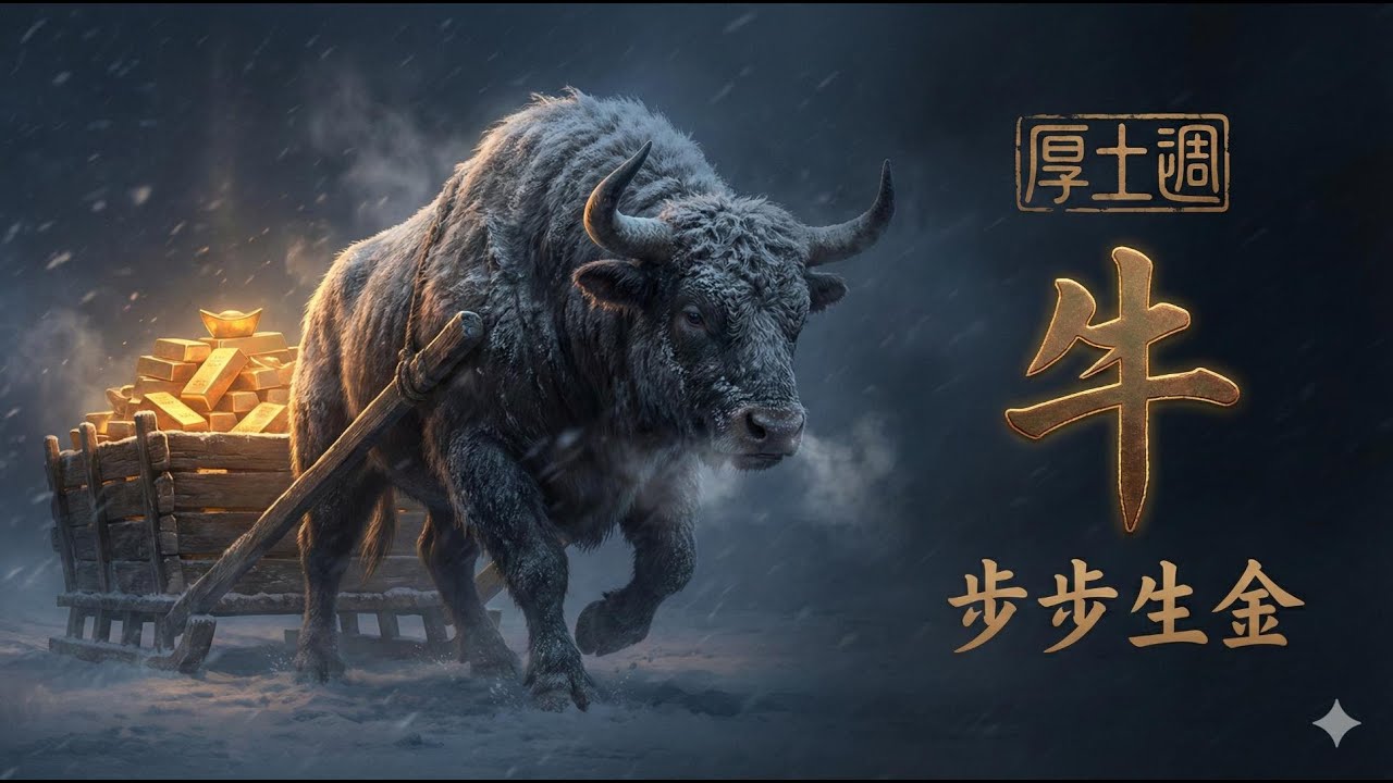 為什麼屬牛人這週覺得「鬼打牆」？別怕，這是老天爺在幫你「夯實地基」！1月17日起「兩牛並行」，遇到阻礙千萬別停，因為每一步腳印底下全是黃金。