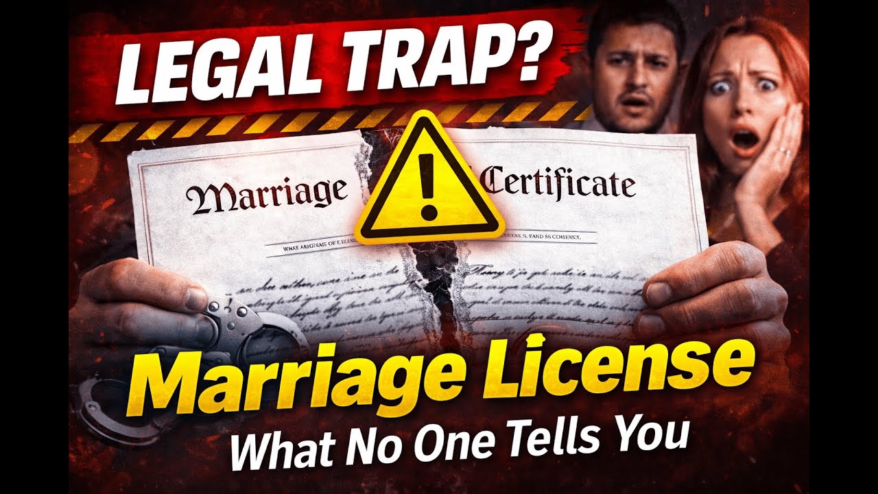 Marriage License = Legal Trap? ⚠️ What No One Tells You