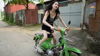 Kickstart motorbike | Hana was annoyed