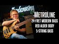 The sadowsky metroline 24fret modern bass  5string  alder body  demo w lars lehmann