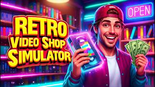Retro Video Shop Simulator (Android, iOS) Gameplay - From Small Shop to Video Rental Tycoon! 🎮🔥