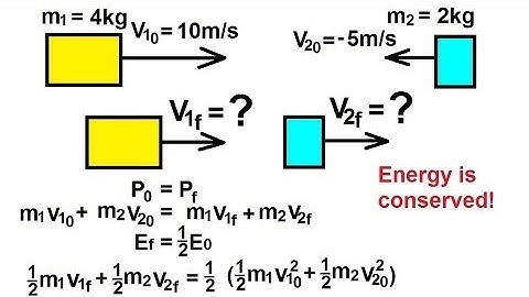 Physics 10   Momentum and Impulse (25 of 30) Elastic Collision Ex.3