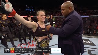 UFC 275: Валентина Шевченко - Слова после боя