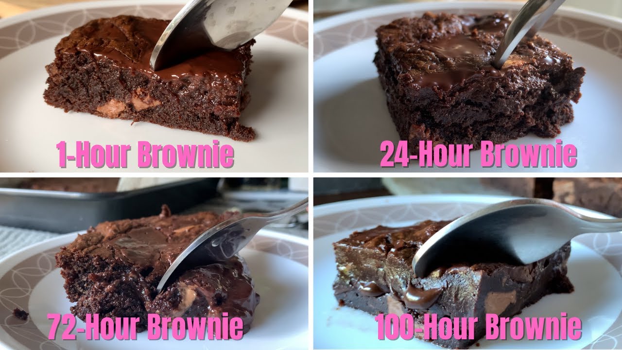 Trying 100-hour Fudgy Brownie by Alvin Zhou | Can a Brownie be worth 100 hours?