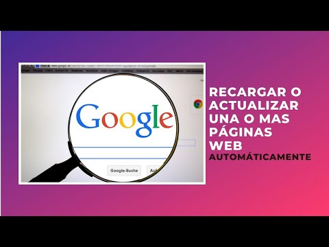 Video: Cómo Actualizar La Página Automáticamente