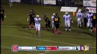 DeSoto Central #21 Alan Lamar 4yd run TD