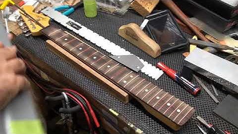 Refretting a Warmoth Neck With EVO Fret Wire 2