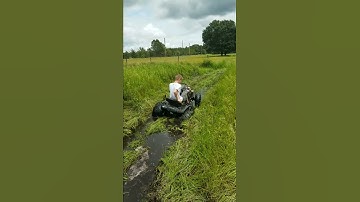 Mudmower stuck