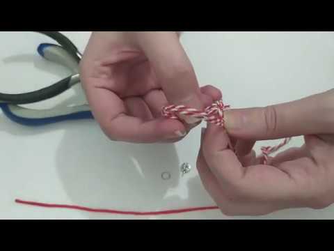 DIY: Πώς Φτιάχνουμε Μαρτάκια Εύκολα και Γρήγορα!/ How to Μake March Bracelets Εasy and Fast!