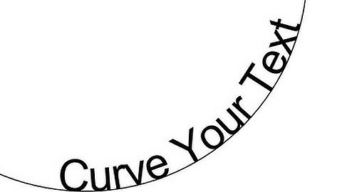 Two Ways to Curve Text with Inkscape