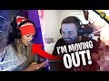 VALKYRAE IS MOVING OUT AFTER WHAT WE DID! (Fortnite: Battle Royale)