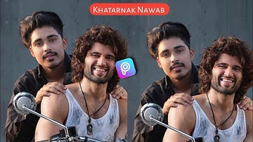 Khatarnak Nawab Vijay Deverakonda Photo Editing | Khatarnak Nawab Editing | Khatarnak Creation