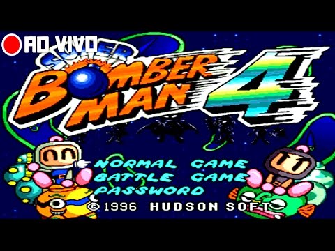 SUPER BOMBERMAN 4 SNES! ™ - JOGO COMPLETO! 