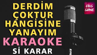 DERDİM ÇOKTUR HANGİSİNE YANAYIM Karaoke Altyapı Türküler - Si Resimi