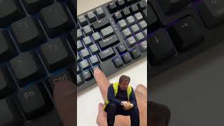Left Ctrl key VS Right Ctrl key #shorts #viral #trending #keyboard