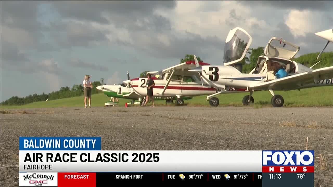 48th Air Race Classic delayed in Fairhope due to the weather