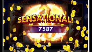 BIG WIN On Dragon Kingdom Slot Machine
