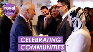 Joyful King Visits Imad’s Syrian Kitchen Before Meeting Warm Royal Fans
