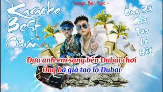 ÔNG BÀ GIÀ TAO LO HẾT  BÌNH GOLD ft. SHADY  | Karaoke