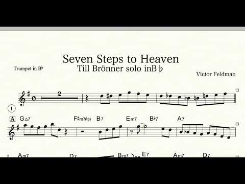 Seven Steps To Heaven Till Brönner Flugelhorn Solo Transcription InB