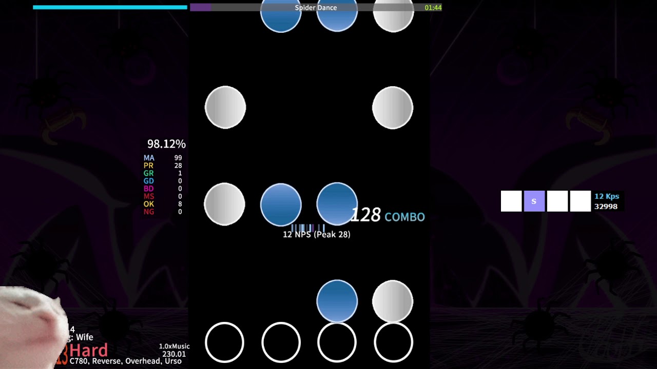 Etterna - Jack/Stamina Playlist (20 songs) sadly failed but i got far