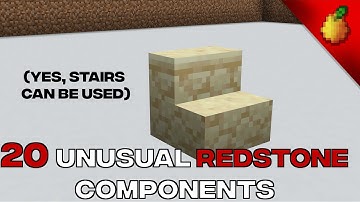 20 Unusual Redstone Components