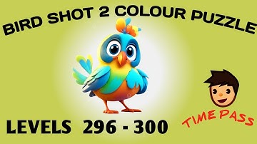 Bird shot 2 colour puzzle 🐦level295-300#birdpuzzle#birdsort#birdshort #birdsortcolor##puzzlegame