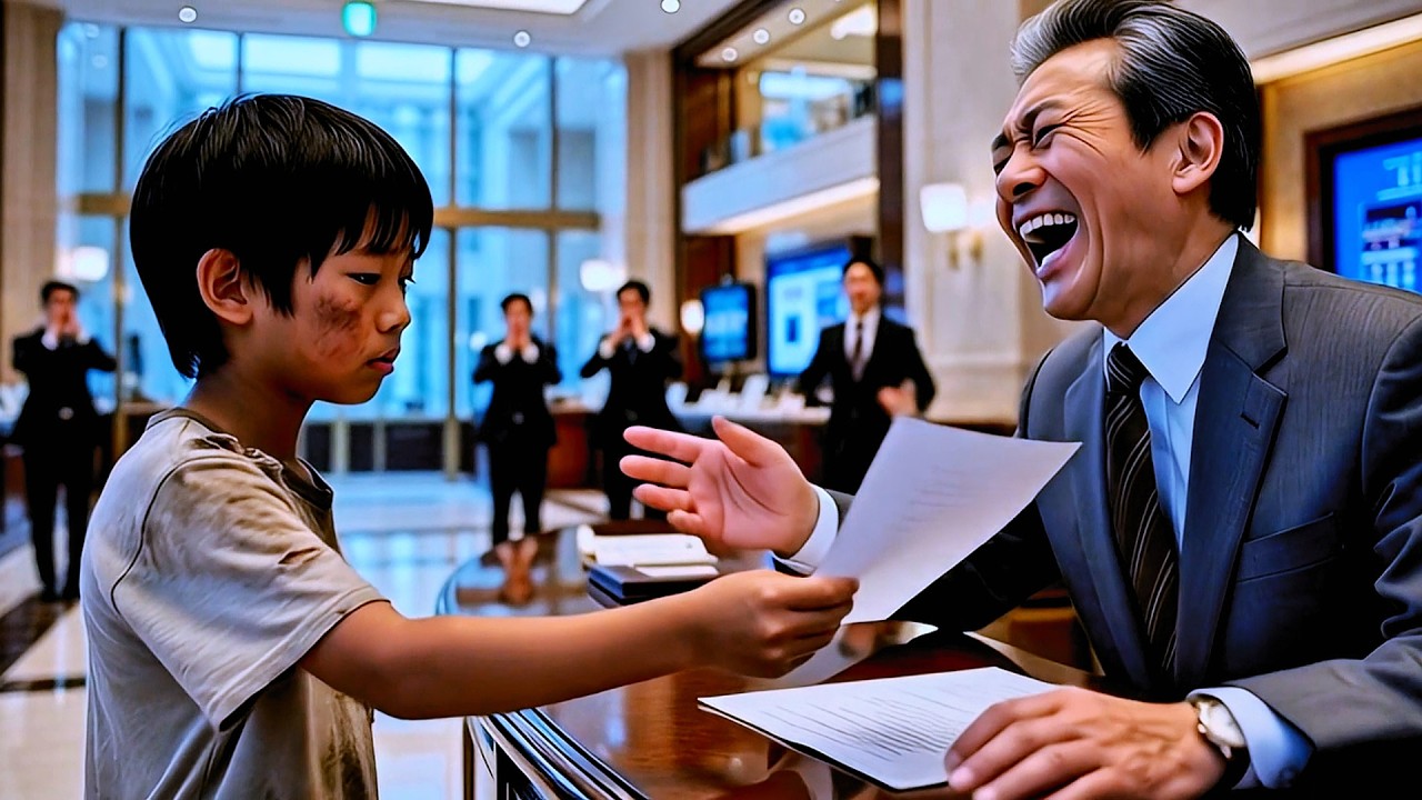 「残高を確認したいだけなんです」と、汚れた少年はささやいた。億万長者の銀行家は大声で笑い出した…しかし、コンピューターの画面を見た瞬間、衝撃で凍りついた… 【感動する話】