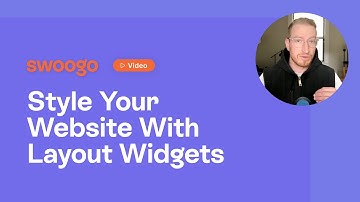 Style Your Website With Layout Widgets