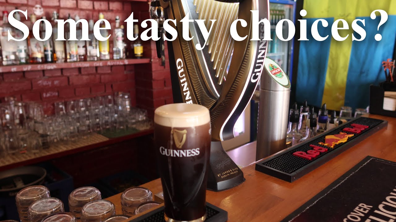 Beers and Ciders in Sunny Beach, Bulgaria!