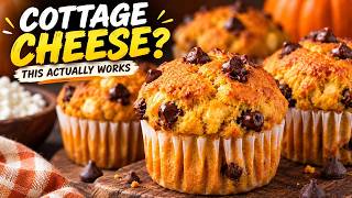 Pumpkin Muffins with Cottage Cheese? I Was Not Expecting This