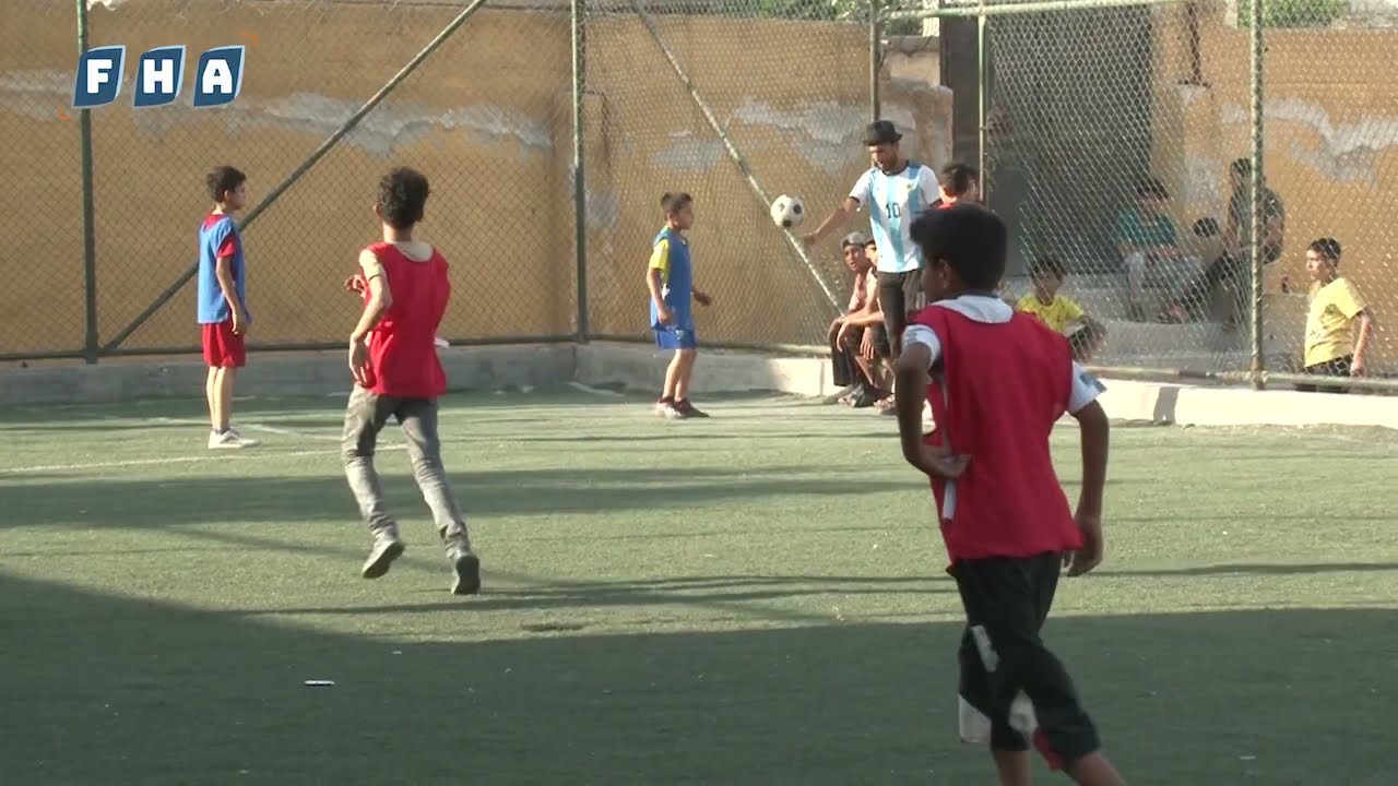 إنطلاق دوري كرة القدم لطلاب المدارس في مدينة جرابلس وريفها