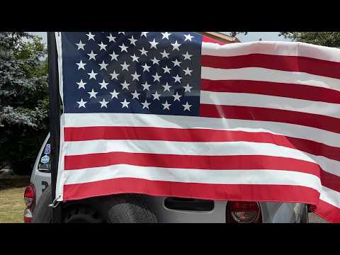 WHITE TRASH CAR FLAG POLE TUTORIAL!
