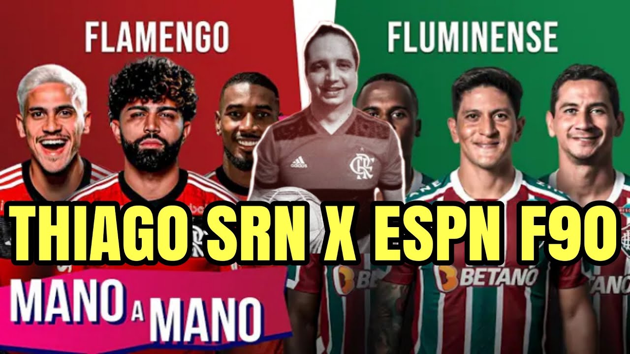 THIAGO SRN X ESPN F90 ! POR QUE O FLAMENGO É FAVORITO NO CARIOCA ?