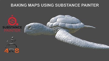 Baking Maps using Substance Painter 2017 and Zbrush 4R8 - Part 06
