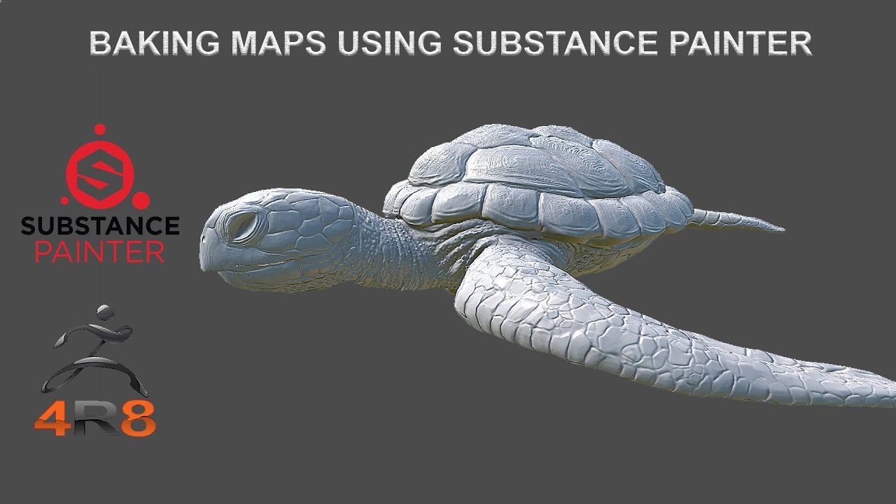 Baking Maps using Substance Painter 2017 and Zbrush 4R8 - Part 06 - YouTube