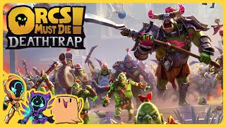 Phenomenal Trap Labyrinth Roguelite! - Orcs Must Die! Deathtrap with @stumpt