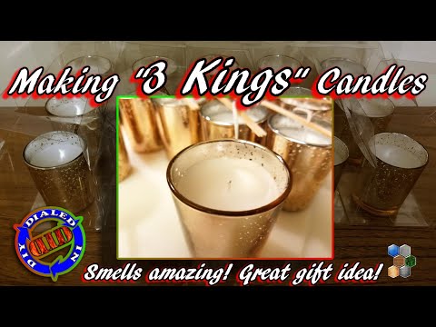 Making 3 Kings Candles - Amazing DIY Scented Candles