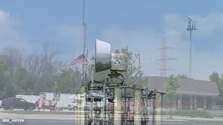 American Signal T-135 AC/DC Siren Test - Short Alert (x2) - Thiensville, Wisconsin