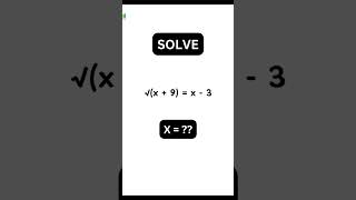 Square Root Trap 😳 | Algebra Challenge #shorts