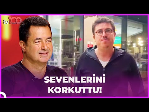 Motor kazası geçiren Acun Ilıcalı'yı İbrahim Büyükak hastanede ziyaret etti