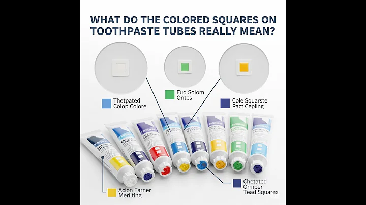 What Do the Colored Squares on Toothpaste Tubes Really Mean?