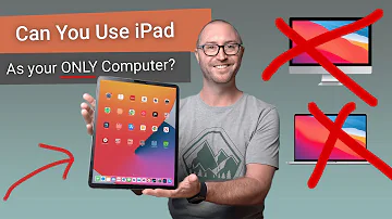 Can you use an iPad as a main computer?