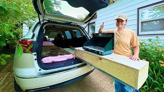 BUILDING A PULL OUT KITCHEN IN MY SUV (BUICK ENCLAVE)